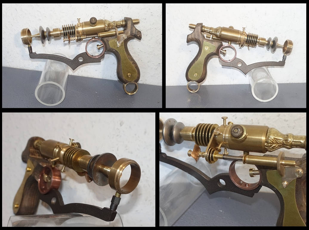 Ray Punk Pocket raygun, steampunk raypunk style by Anselmofanzero on DeviantArt