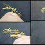 Mechanical steampunk claw / pincer for your finger