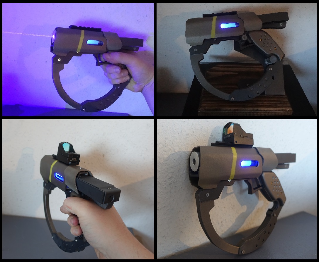 Custom Cyberpunk Laser Blaster