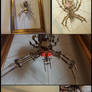 Huge Metal Spider Sculpture (selfmade)