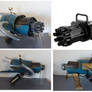Converted bubble cannon toy. Arm cannon 2.0