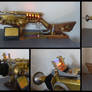 Steampunk / Aetherpunk rifle with wand chamber
