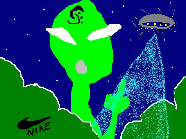 NIKE ALIEN by rivio on DeviantArt