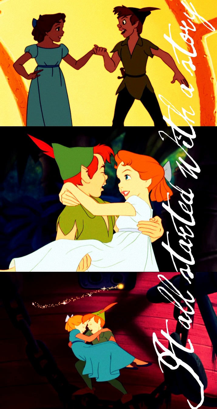 Wendy and Peter Pan