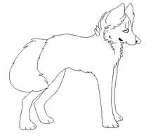 Free Canine Lineart