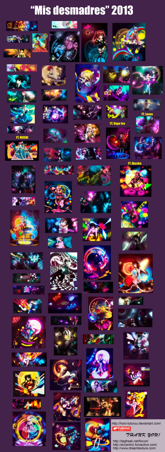 Tagwall 2013 ~adios y buena suerte~ by Horo-tuturuu
