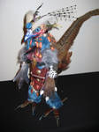 Pheasant Doll Front View by VoodooWolfStudios