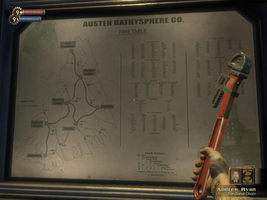 Rapture Map by TrasaricComnenus on DeviantArt