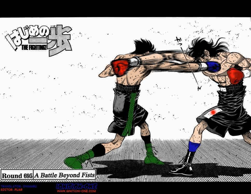 Hajime No Ippo Cover 795 Color by DevilSmithy on DeviantArt