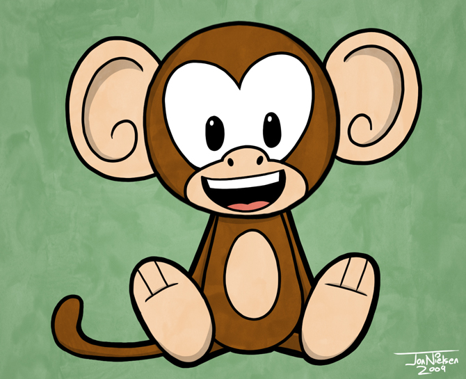 Monkey by EnciferART on DeviantArt