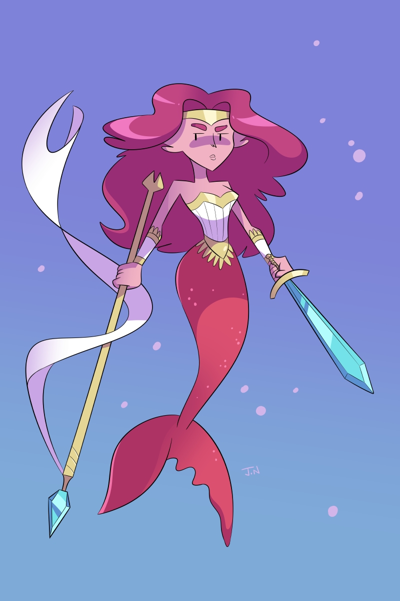 Warrior Mermaid