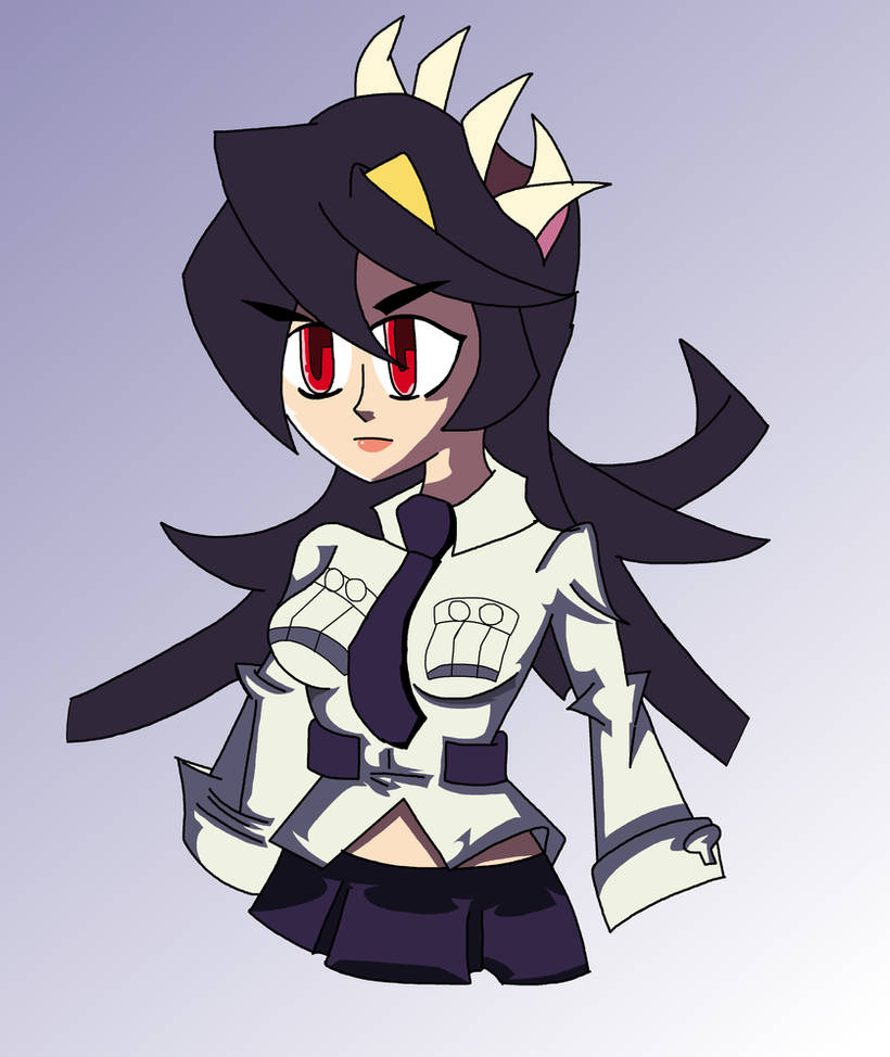 Filia (SkullGirls) by Alexander-Draws on DeviantArt