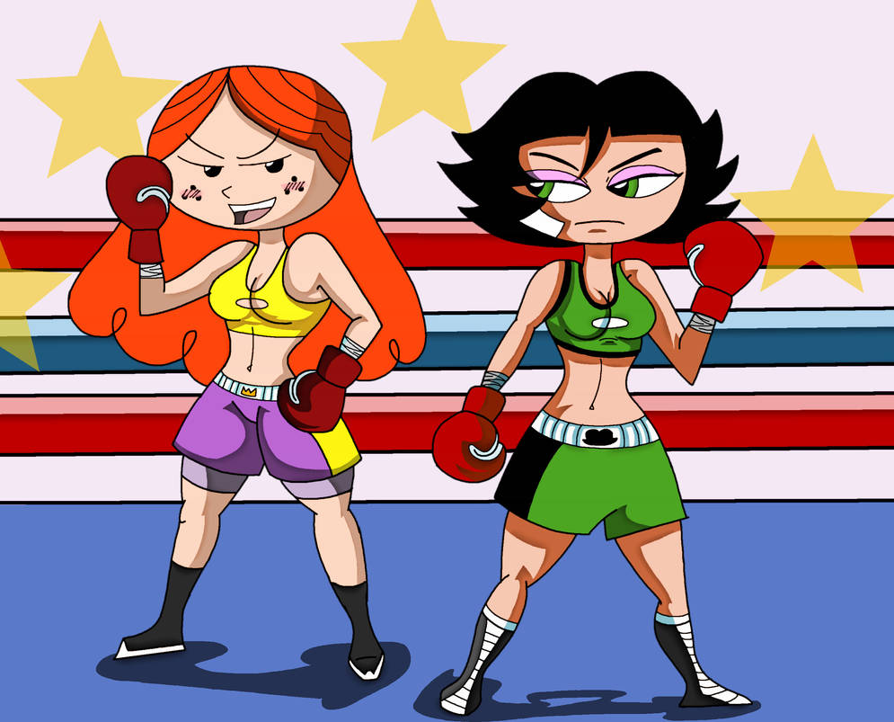 Princess V.s Buttercup (Boxing) by Alexander-Draws on DeviantArt