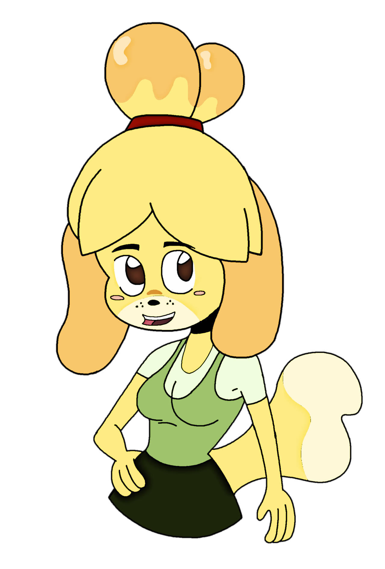 Isabelle from Animal Crossing !