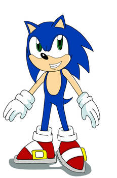 Random Doodle of Sonic The Hedgehog