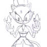 Blaze The Cat (Rough Sketch)