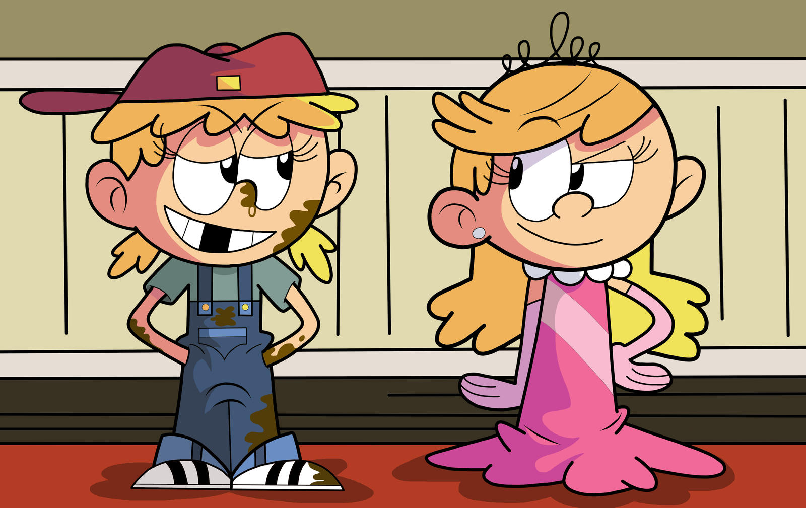 Lana And Lola The Loud House By Alexander Lr On Deviantart.