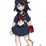 Ryuko Matio (Colored Sketch)