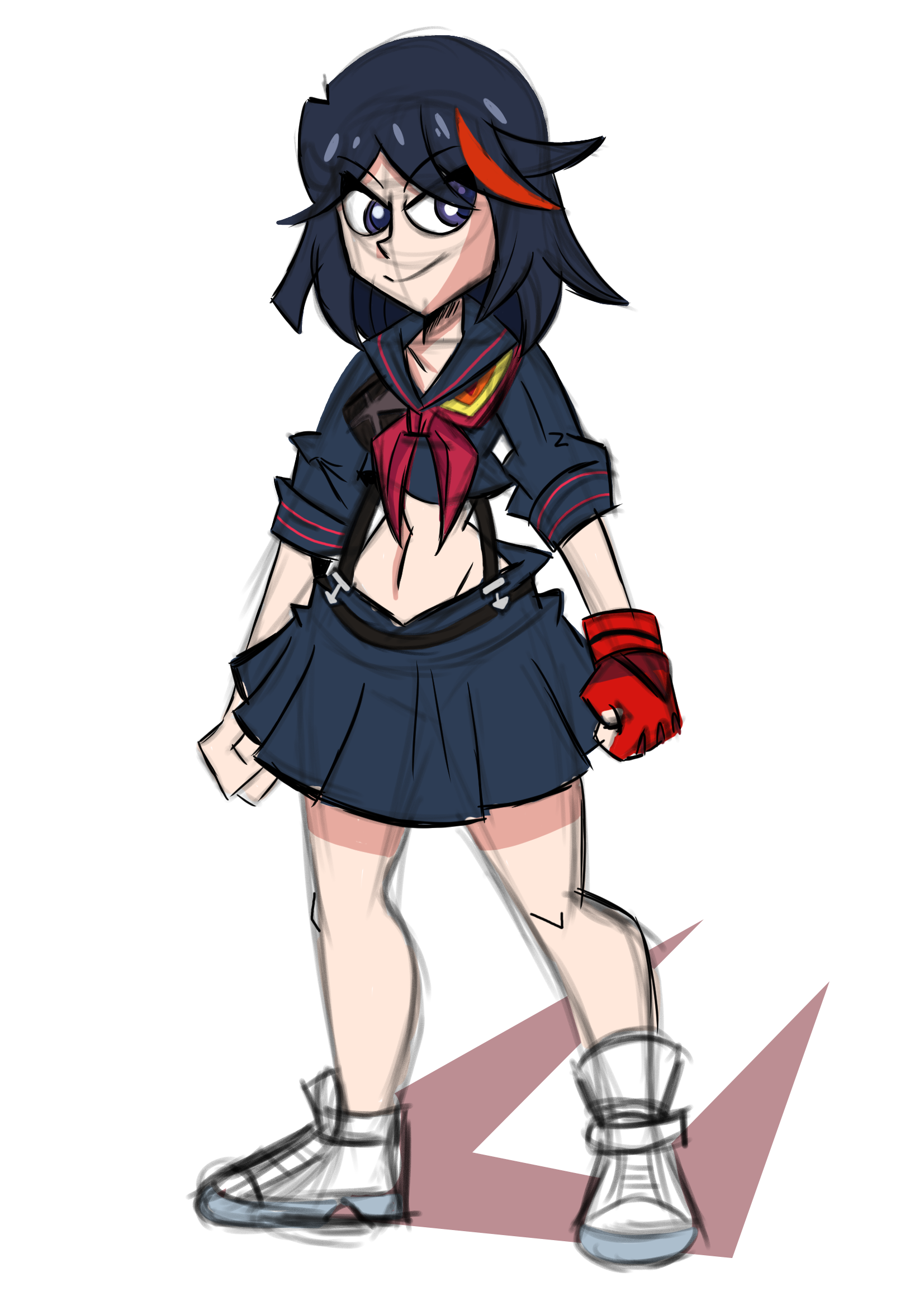 Ryoku Matio Ryuko Matio (Colored Sketch) by Alexander-Draws on DeviantArt