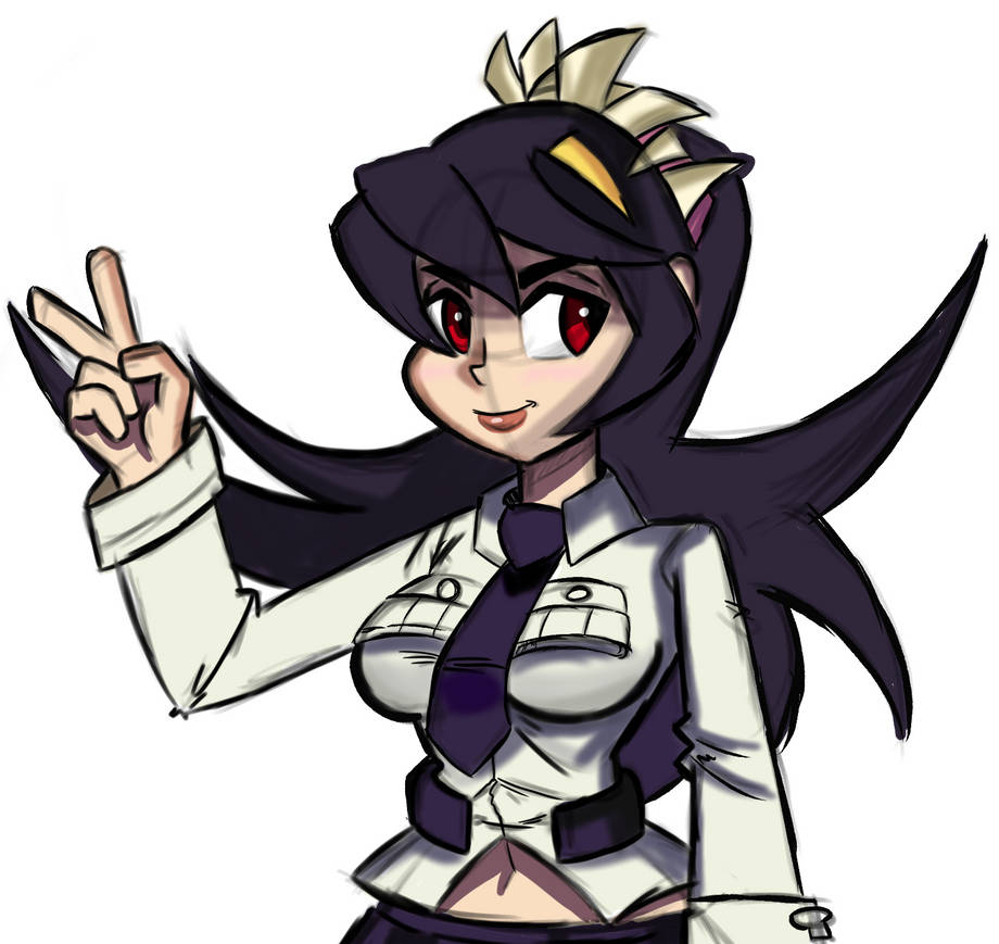 Filia Sketch (Skullgirls)