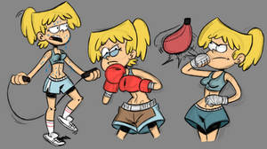 Lori's Training (Colored Sketches) - COMM