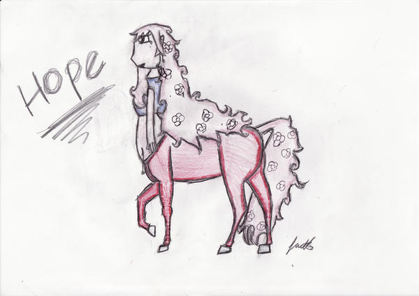 Hope Deviantart Hope, colour by DragonHeartPrincess on DeviantArt