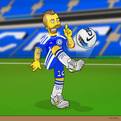 Great Soccer Cuts: Meireles by SimpsonsCameos