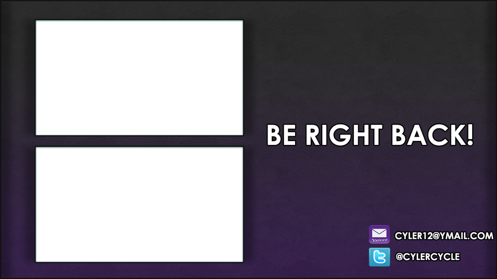 Afk For Stream AFK screen overlay for your stream! by SasuCD on DeviantArt