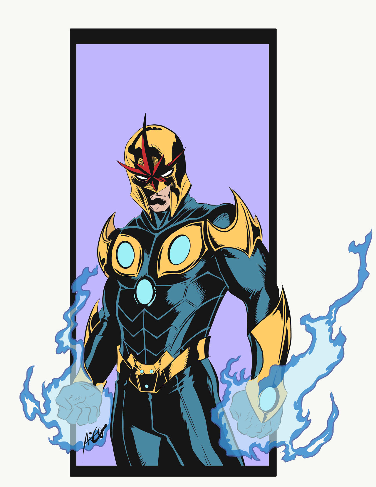 Nova Richard Rider by ArtLexxis on DeviantArt