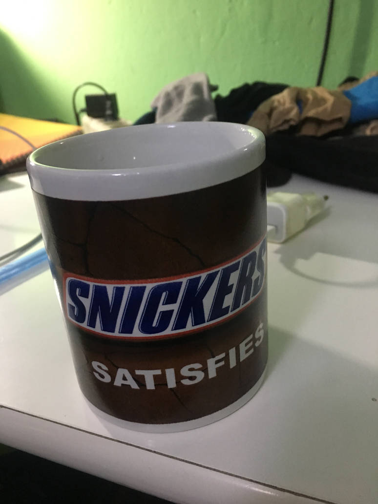 Snickers Mug Snickers Mug in Real Life by FadedCamperYouTube on DeviantArt