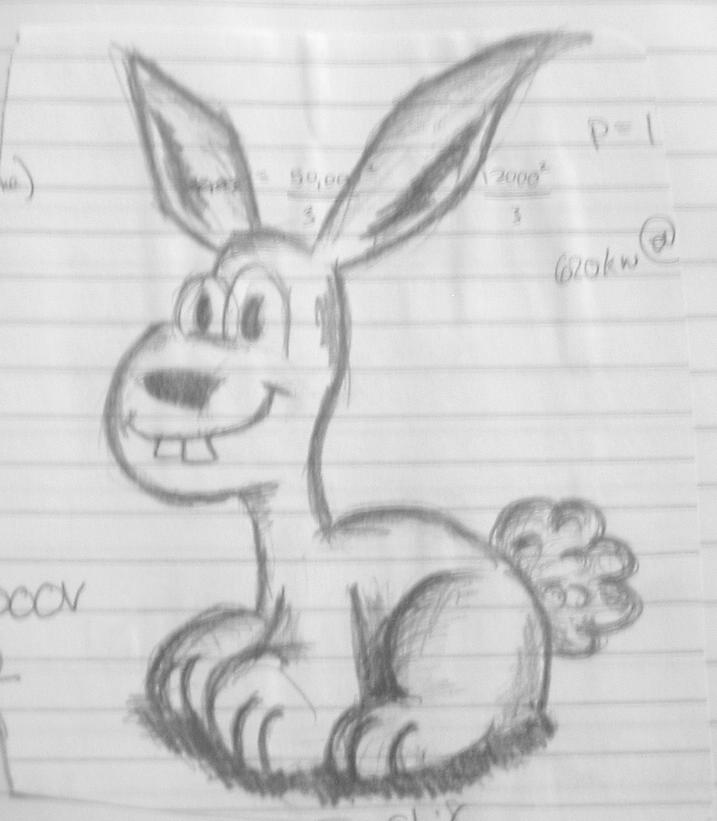 Weird Looking Bunny by radiohead1013 on DeviantArt