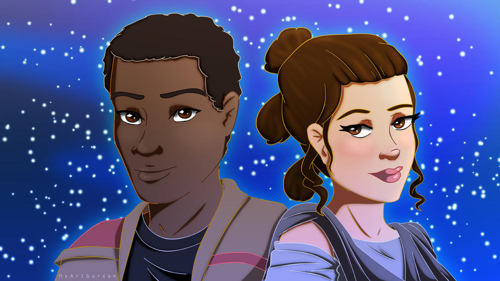 Finn and Rey (Star Wars)