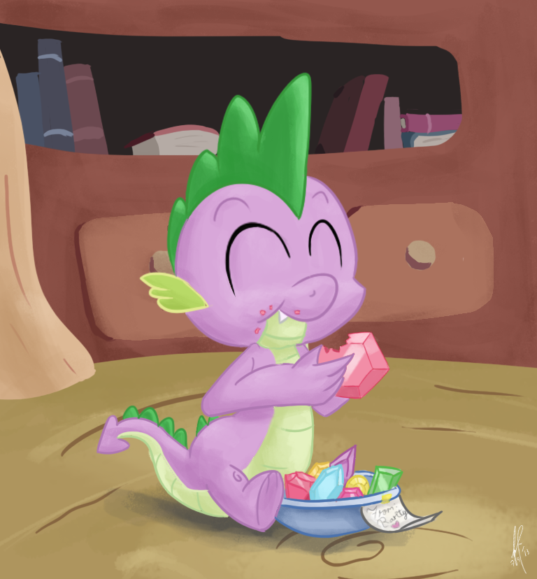 A gift for Spike