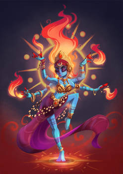 Hindu Fire goddess