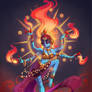 Hindu Fire goddess