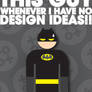 I want to be this guy - hero graphic design