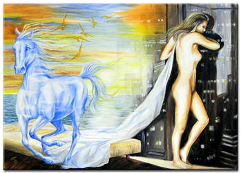 Awake at night / Naechtliches Erwachen by EugenArt