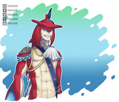 TLOZ BOTW Prince Sidon!