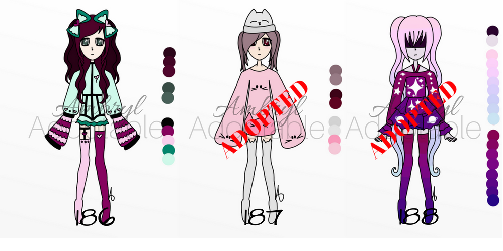 [CLOSED] Human Adopts 186-188