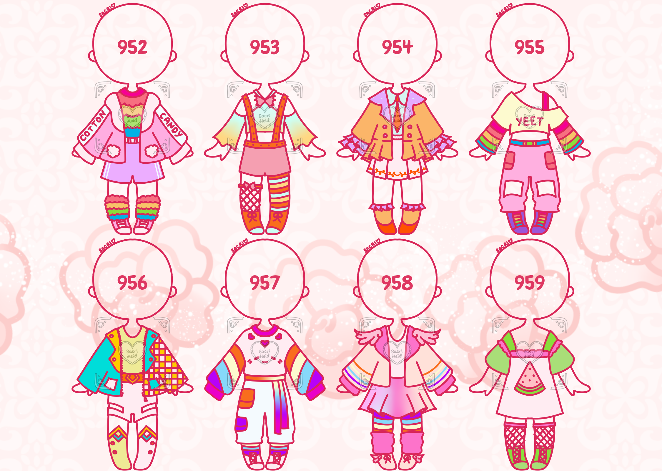 Rainbows outfits 2025
