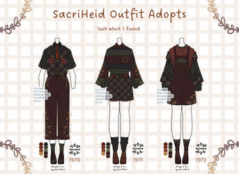 CLOSED | $12/960 pts | outfit adopts 1970 - 1972