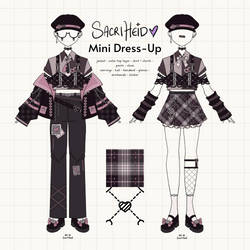 P2U | mini dress up | outfit 2191