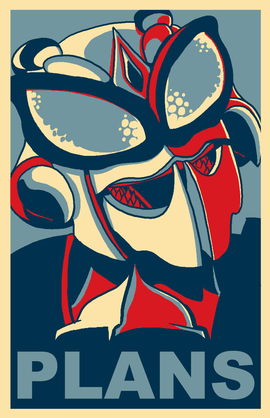 Waspinator 'PLANS' poster