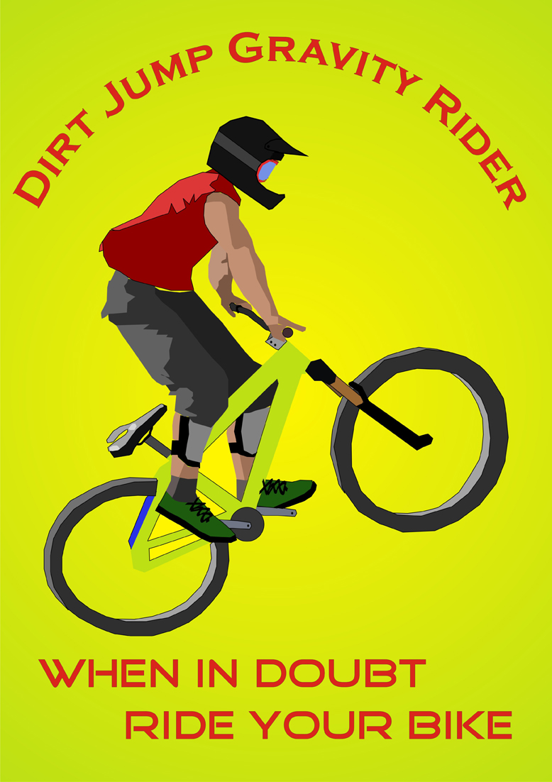 Dirt Jump Gravity Rider,