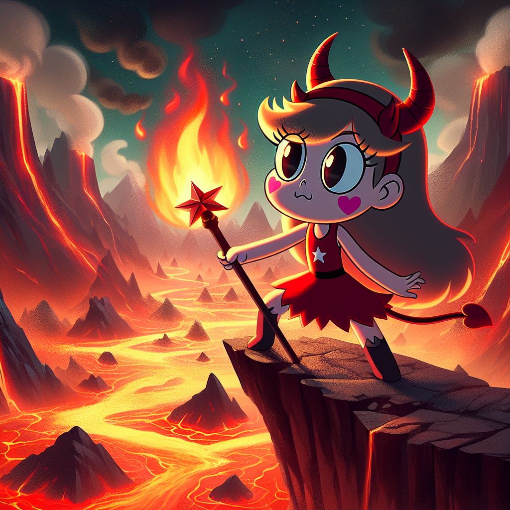 Star Princess Incendiu Star princesa del reino de fuego by dharacking on DeviantArt