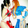 Kasumi and mai cosplay