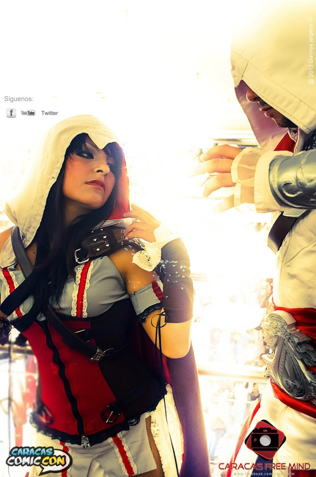 Assassin's Creed -  Ezio and lady