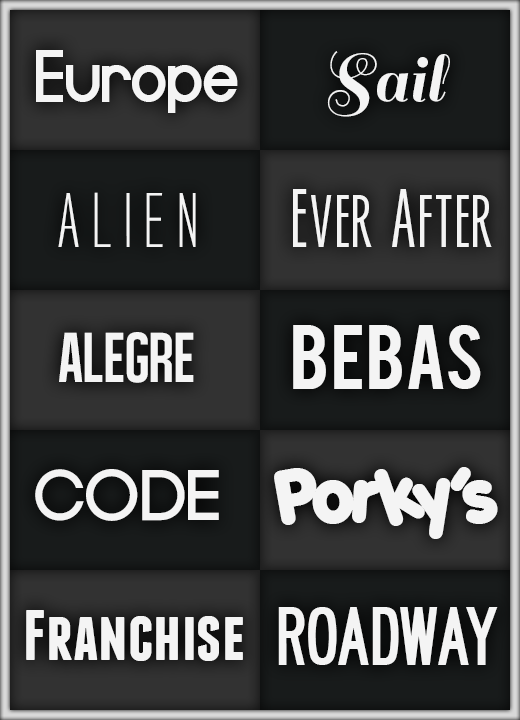 Favorites | Fonts