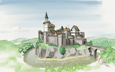 Another castle sketch
