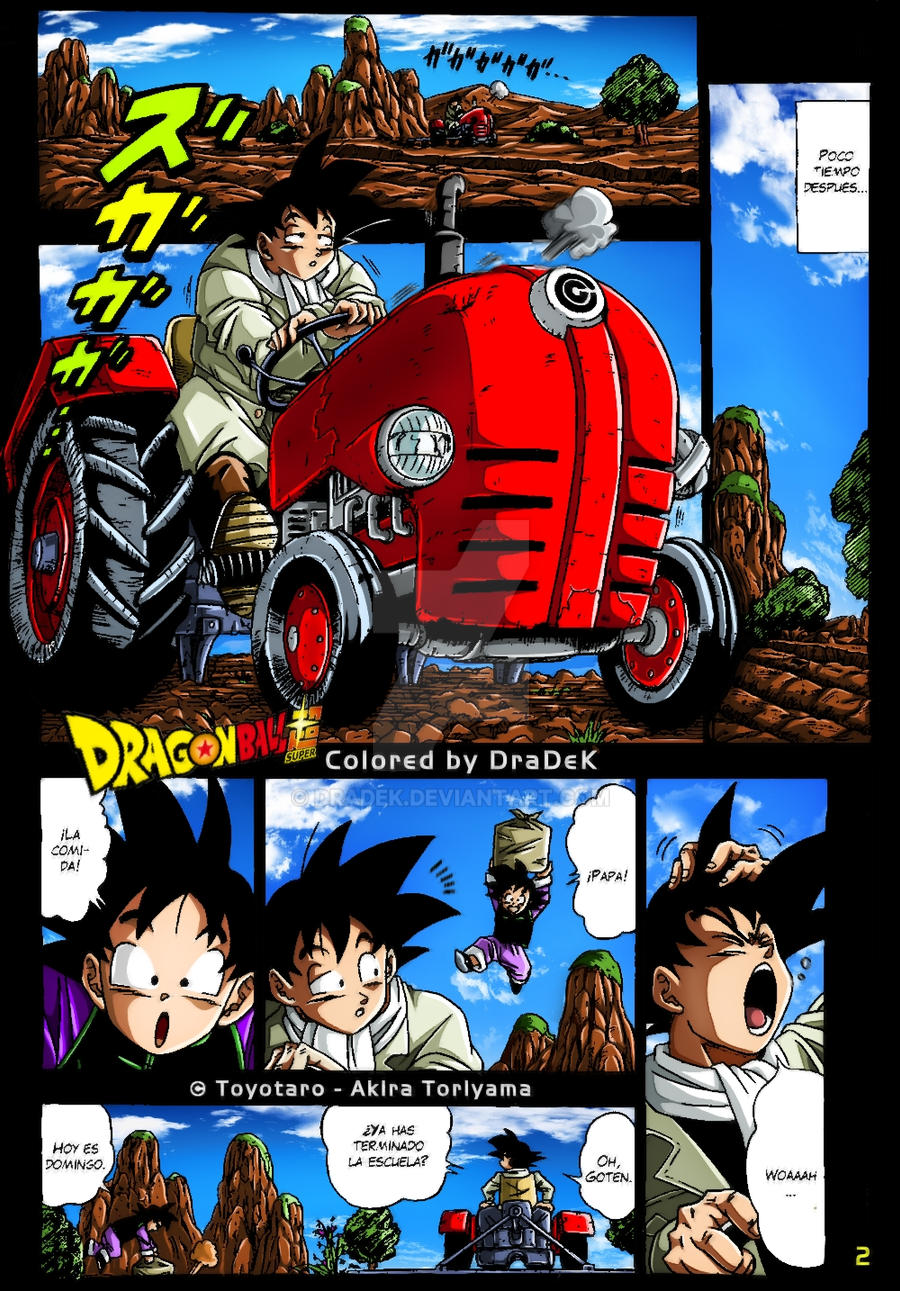 Dbs Color Manga Capitulo 1 2 (By DraDek) by DraDek on DeviantArt